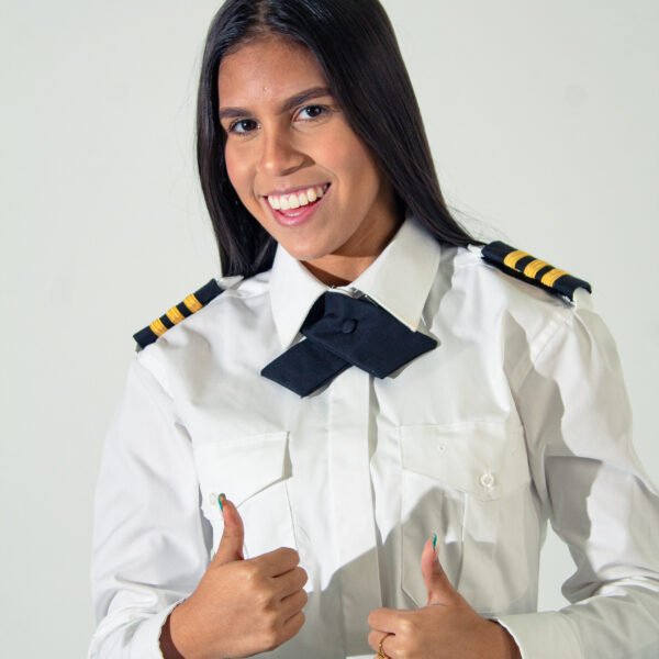 Ladies Pilot Shirt Long Sleeve