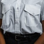 Ladies Pilot Shirt Short Sleeve